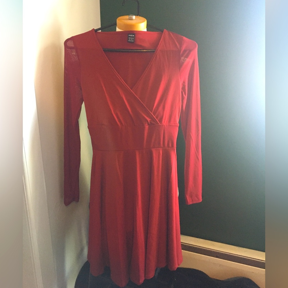 Red SHEIN dress